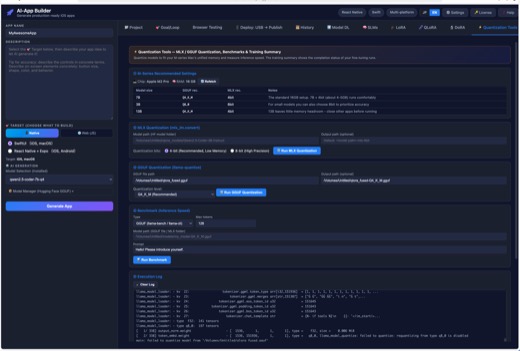 Quantization Tools screen demo